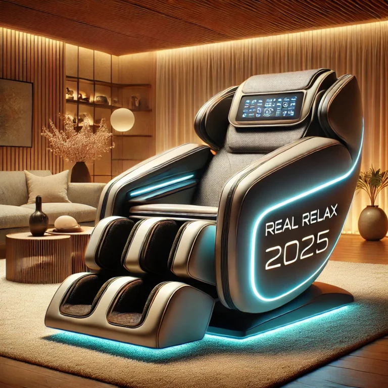 Real Relax 2025 Massage Chair Zero Gravity Chair Review – All The Features At A Great Price!